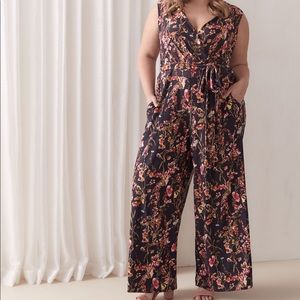 Rachel Roy Floral Jumpsuit.